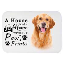 Golden retriever mintás szőnyeg - a house