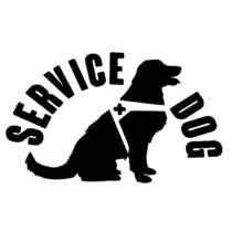 Service Dog matrica