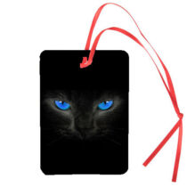 Macskás autóillatosító - kék szem