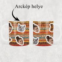 Egyedi arcképes bögre - afrika