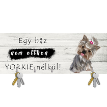 Yorkie fali kulcstartó 3