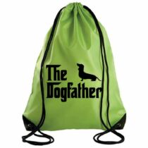Tacskó mintás zöld hátizsák - The Dogfather
