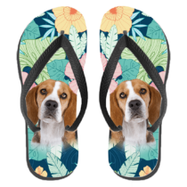 Beagle papucs (flip flop) - hawaii