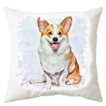 Corgi mintás párna - paint