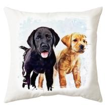 Labrador mintás párna - paint puppy