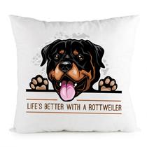 Rottweiler mintás párna 2