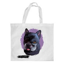 Francia Bulldog mintás bevásárló táska - 2