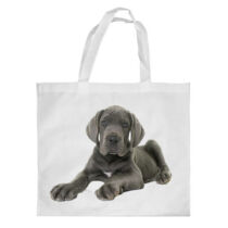 Német dog bevásárló táska - blue