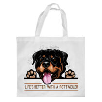 Rottweiler mintás bevásárló táska