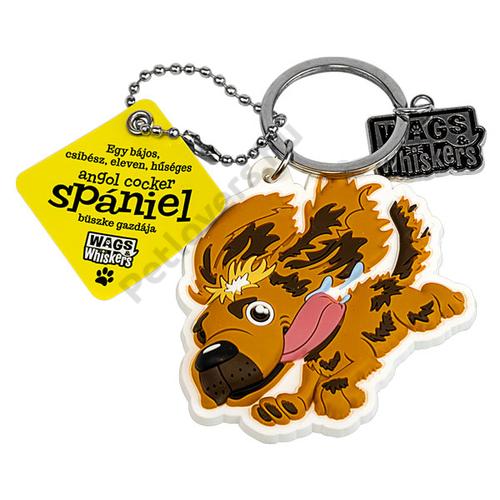 Cocker spániel kulcstartó - w&w