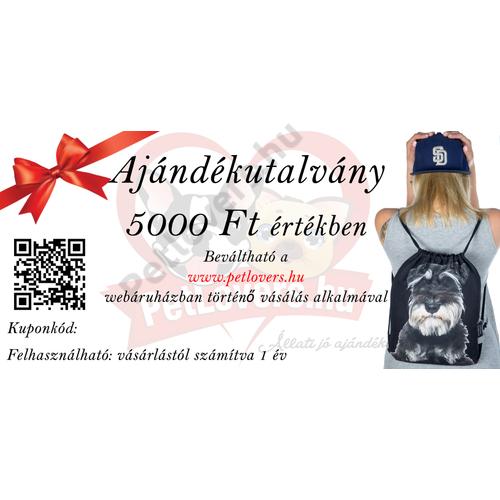 Ajándékutalvány - 5000 Ft