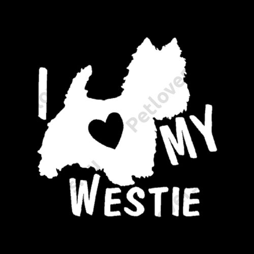 I my Westie matrica - fehér
