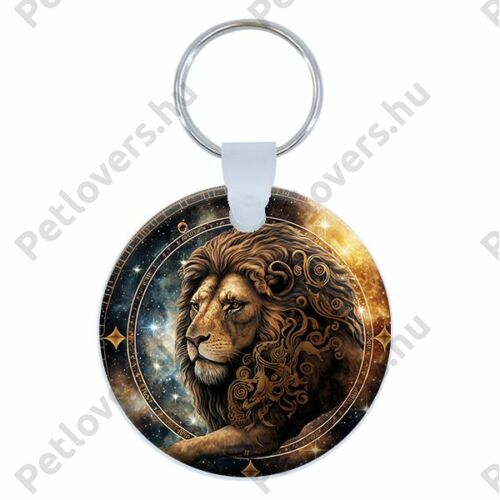 Horoszkópos kulcstartó - oroszlán