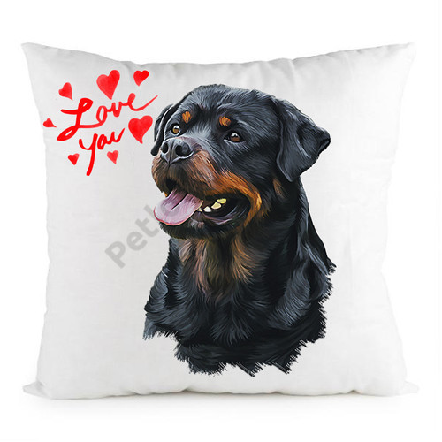 rottweiler pillow